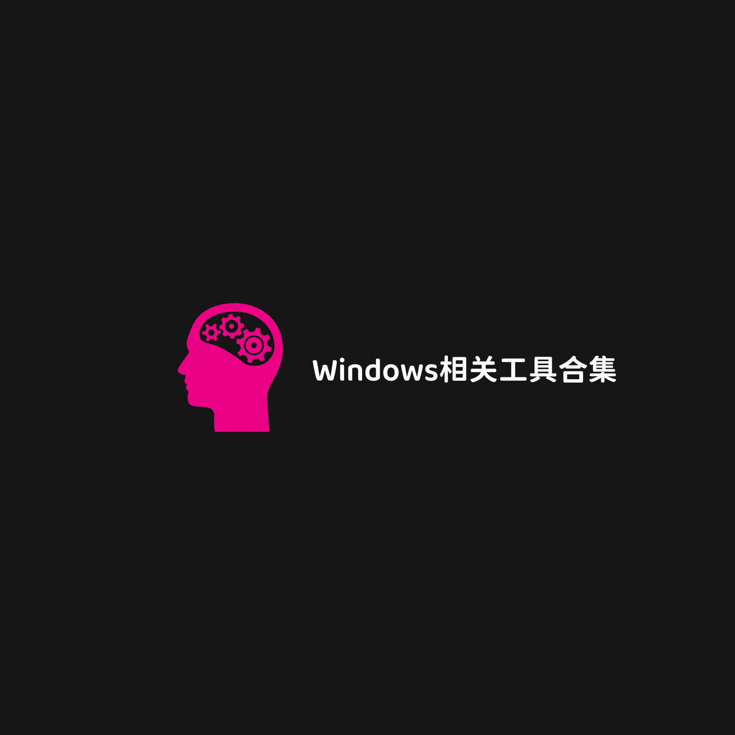 💻 Windows相关工具合集