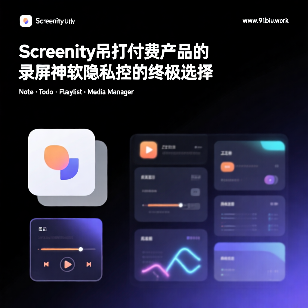 ✨ Screenity：吊打付费产品的免费录屏神软，隐私控的终极选择